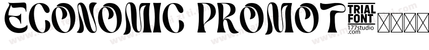 ECONOMIC PROMOT字体转换